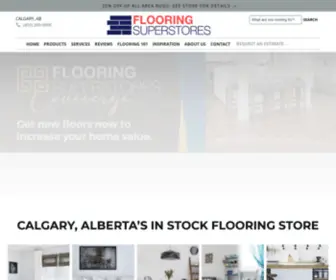 Flooringsuperstorescalgary.ca(Advance Flooring Calgary. Canada’s In Stock Flooring Store) Screenshot