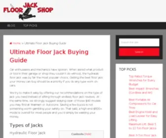 Floorjackshop.com(Floor Jack Shop) Screenshot