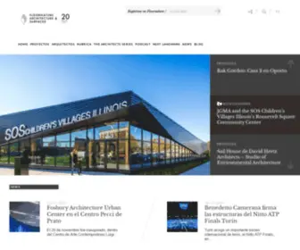 Floornature.es(Magazine internacional de arquitectura y dise) Screenshot