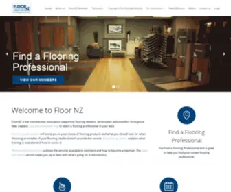 Floornz.org.nz(Home) Screenshot