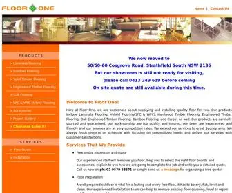 Floorone.com.au(Floating Floors Sydney) Screenshot