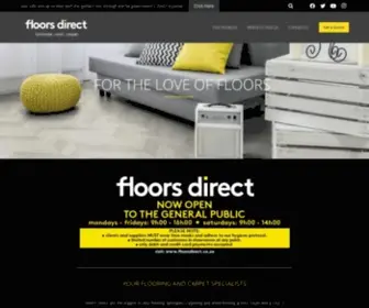 Floorsdirect.co.za(Flooring and Carpet Specialists) Screenshot