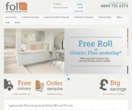 Floorsonline.co.uk(Floors Online) Screenshot