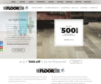 FloorStores.com(The Floor Store) Screenshot