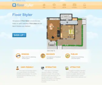 Floorstyler.com(Floor plans) Screenshot