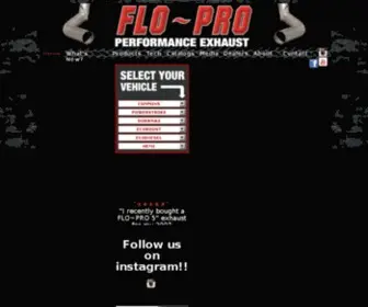Flopro.com(PRO Performance Exhaust) Screenshot