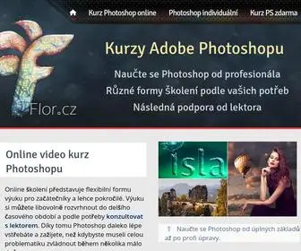 Flor.cz(Kurz Adobe Photoshop pro za) Screenshot