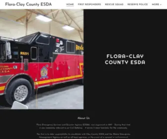 Flora-Claycountyesda.com(Flora-Clay County ESDA) Screenshot