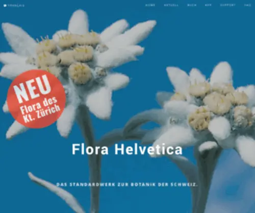 Flora-Helvetica.ch(Flora Helvetica) Screenshot