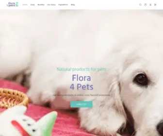 Flora4Pets.com(Flora 4 Pets) Screenshot