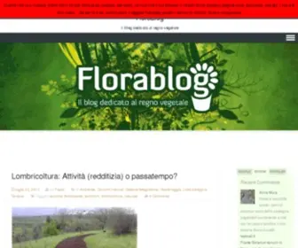 Florablog.it(Il blog dedicato al Regno vegetale) Screenshot