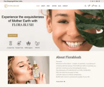 Florablush.com(Flora Blush) Screenshot