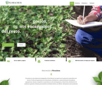 Florachem.com.mx(Pesticidas y Fertilizantes) Screenshot