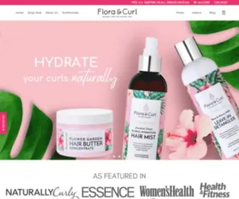 Floracurl.com(Botanical Products for Curly) Screenshot