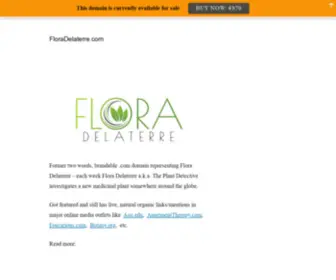 Floradelaterre.com(Flora Delaterre) Screenshot