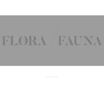 Florafaunawines.com(Flora/Fauna Wines) Screenshot