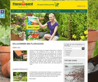Floragard.de(Premium-Blumenerden und Substrate für den Gartenbau) Screenshot