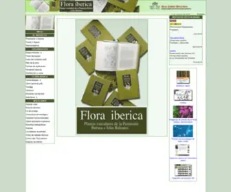 Floraiberica.es(Flora Iberica. Plantas vasculares de la Península Ibérica e Islas Baleares) Screenshot