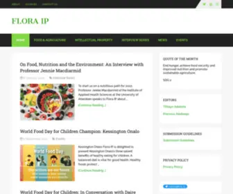 Floraip.com(Flora IP) Screenshot