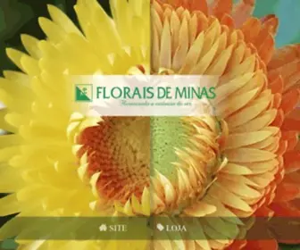 Floraisdeminas.com.br(Florais de Minas) Screenshot
