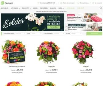 Florajet.com(Livraison fleurs à domicile en 4h) Screenshot