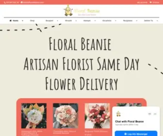 Floralbeanie.com(Florist Singapore) Screenshot