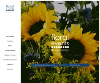 Floralevents.ie(Creative Florist) Screenshot