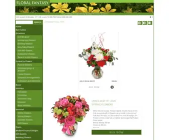 Floralfantasy.com(Brooklyn Florist) Screenshot