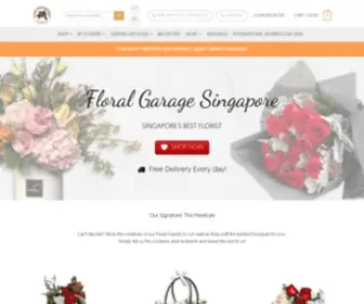 Floralgaragesg.com(Singapore Florist) Screenshot