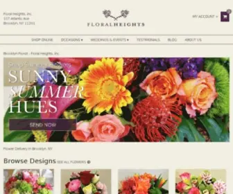 Floralheights.com(Flower Delivery by Floral Heights) Screenshot