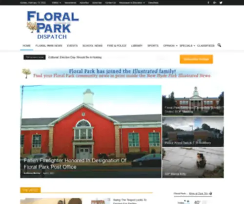 Floralparkdispatch.com(Floral Park Dispatch) Screenshot