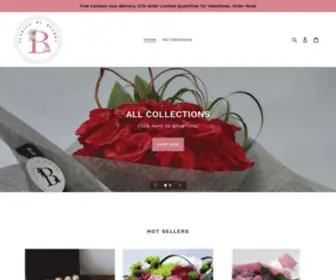 Floralsbybushra.ca(Florals by Bushra) Screenshot