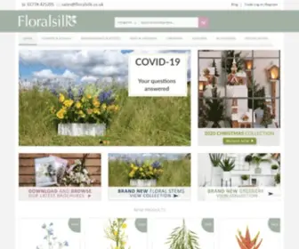 Floralsilk.co.uk(Artificial Flowers) Screenshot