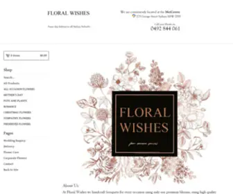 Floralwishes.com.au(Floral Wishes) Screenshot