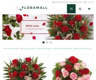 Floramall.ch(Ihr exzellenter Online Blumenversand mit der Zufriedenheitsgarantie) Screenshot