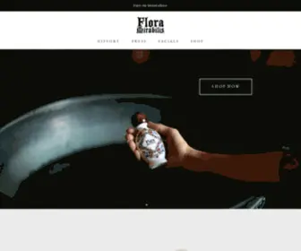 Floramirabilis.com(Flora Mirabilis® Official Site) Screenshot