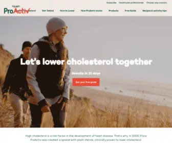 Floraproactiv.ie(ProActiv Ireland) Screenshot