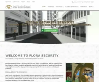 Florasecurity.net(Flora Security Qatar) Screenshot