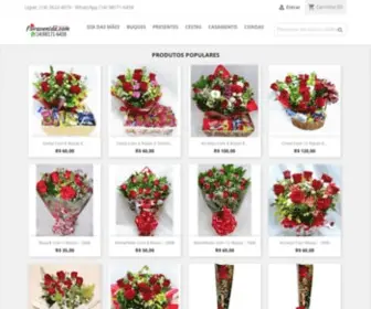 Floravenida.com(Floricultura Avenida Jau) Screenshot