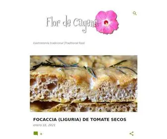 Florcayena.com(Flor de Cayena) Screenshot