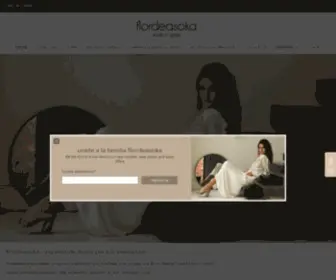 Flordeasoka.com(Tienda online de zapatos de novia flordeasoka) Screenshot