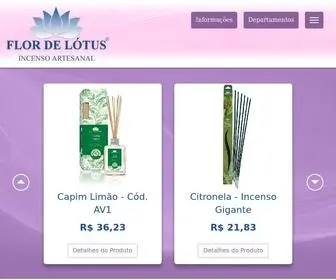 Flordelotus.com.br(FLOR DE LÓTUS) Screenshot