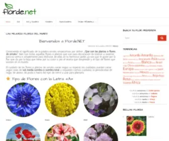 Florde.net(Las 1000 Flores de Ornato y Jard) Screenshot