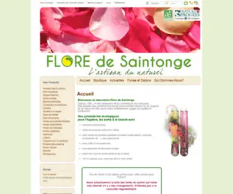 Floredesaintonge.fr(Flore de Saintonge) Screenshot