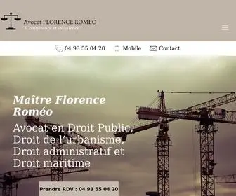 Florence-Romeo.com(Maître ROMEO) Screenshot