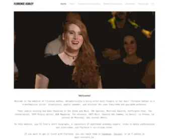 Florenceashley.com(Florence Ashley) Screenshot