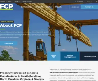 Florenceconcreteproducts.com(Precast Prestressed Concrete Products in SC) Screenshot