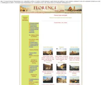 Florencedream.com(Florence Italy guide) Screenshot