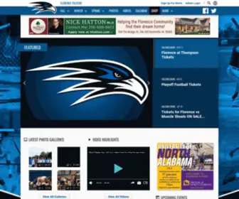 Florencehighathletics.com(Team Home Florence Falcons Sports) Screenshot