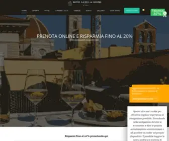 Florencehotellaurusalduomo.com(Hotel in centro a Firenze 4 stelle) Screenshot